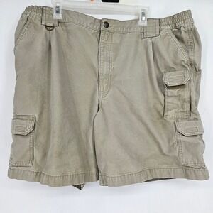 5.11 Tactical Cargo Shorts Mens 44 Taclite Tan Canva Workwear Security FLAWS